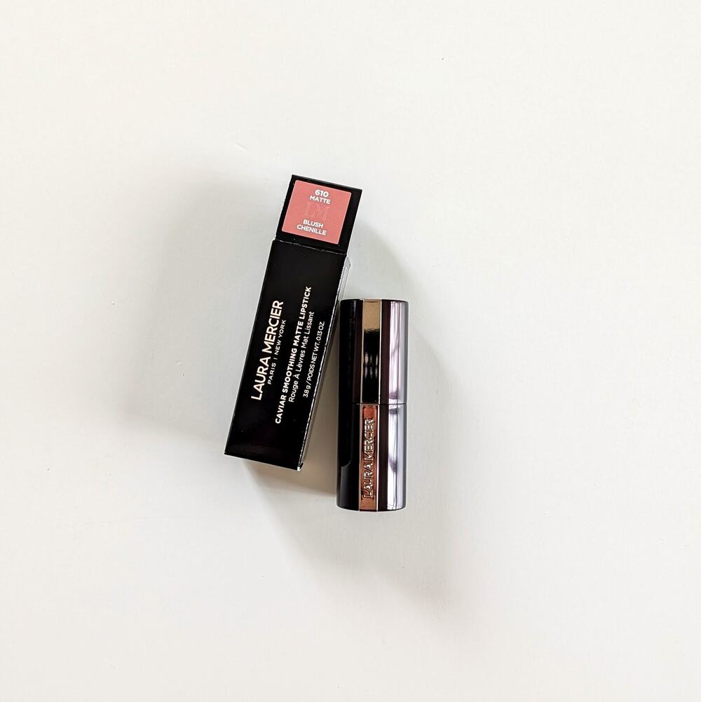 Laura Mercier Caviar Smoothing Matte Lipstick 610 Blush Chenille (full size)